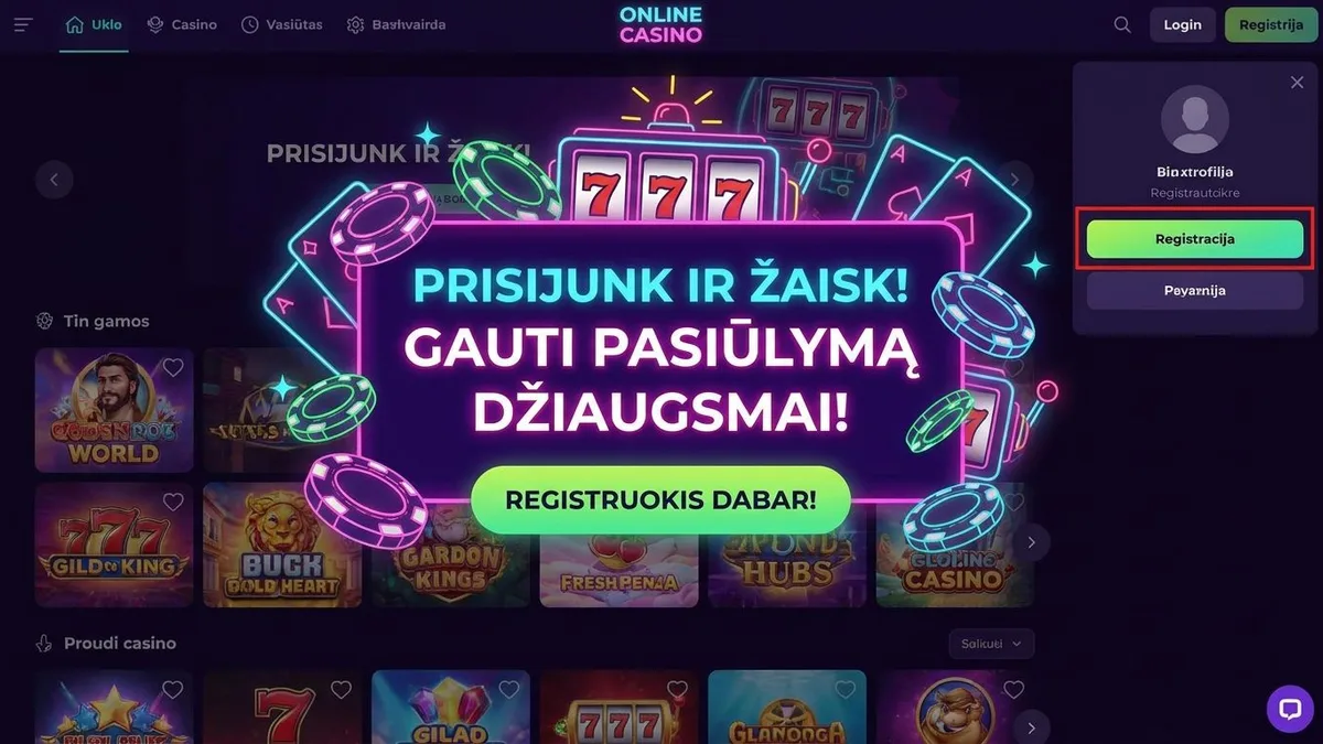 Registracija su premija